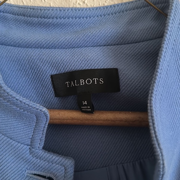 EUC Talbots Military Style Jacket, 14 - Picture 2 of 5